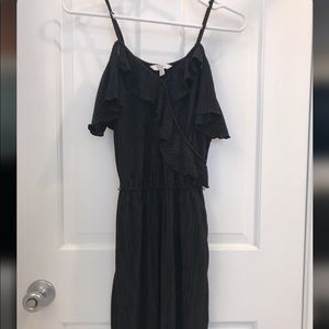 Candies Black Open Shoulder Dress XS